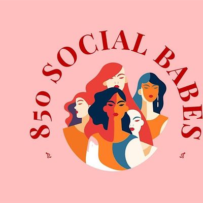 850 Social Babes logo