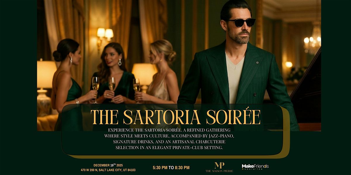 Luxury Social Night: Style, Live Jazz-Piano, Drinks, and Charcuterie Board, 19 December | Event in Salt Lake City