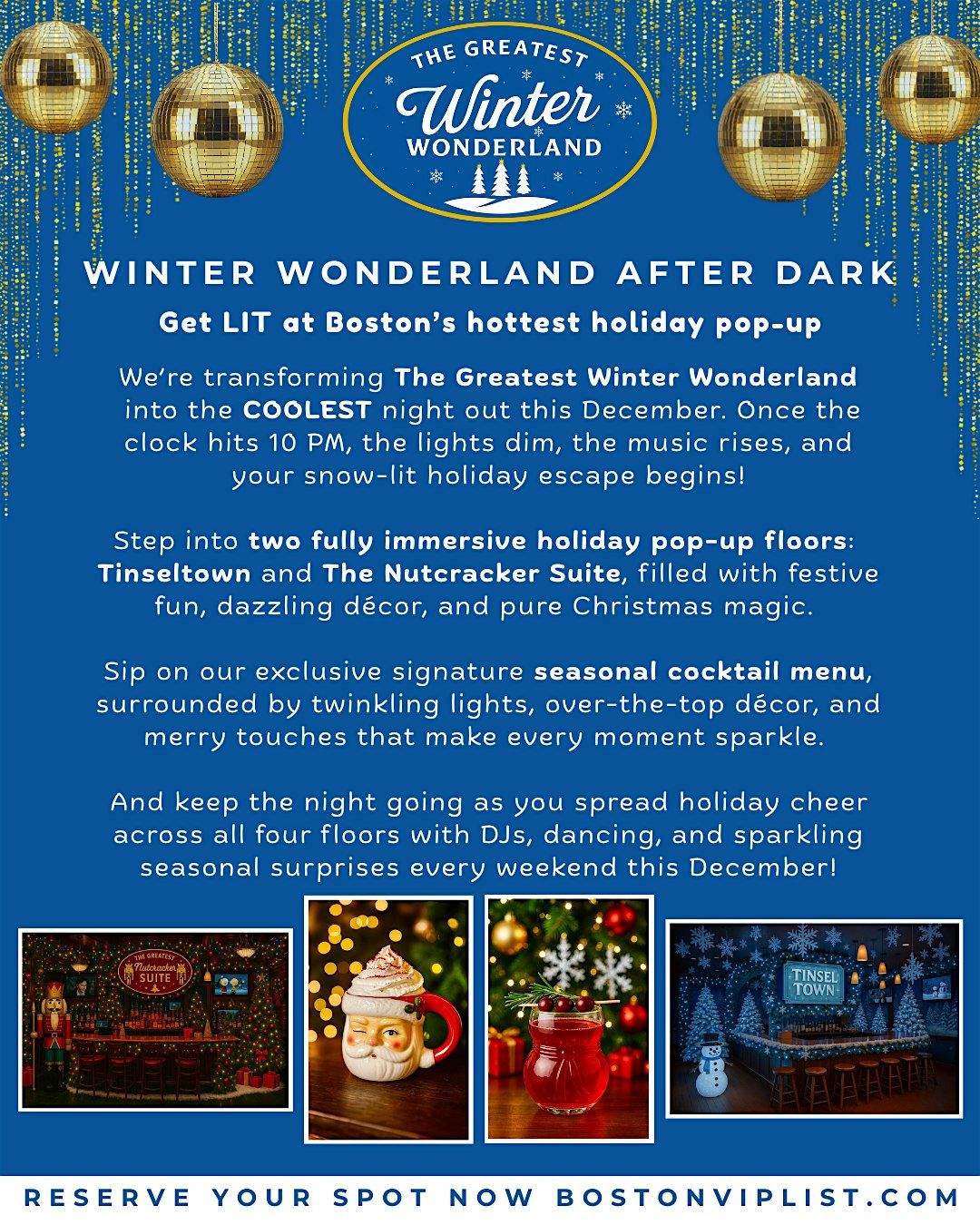 The Greatest Winter Wonderland: After Dark | Event in Boston | AllEvents