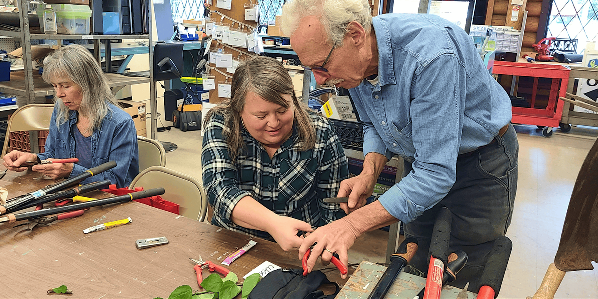 Tool Sharpening @ STL, Shoreline Tool Library, 18 October 2026 | AllEvents