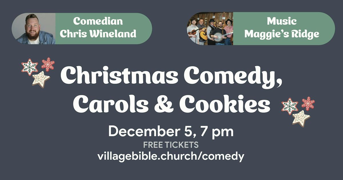 Christmas Comedy, Carols & Cookies, 5 December | Event in Naperville | AllEvents
