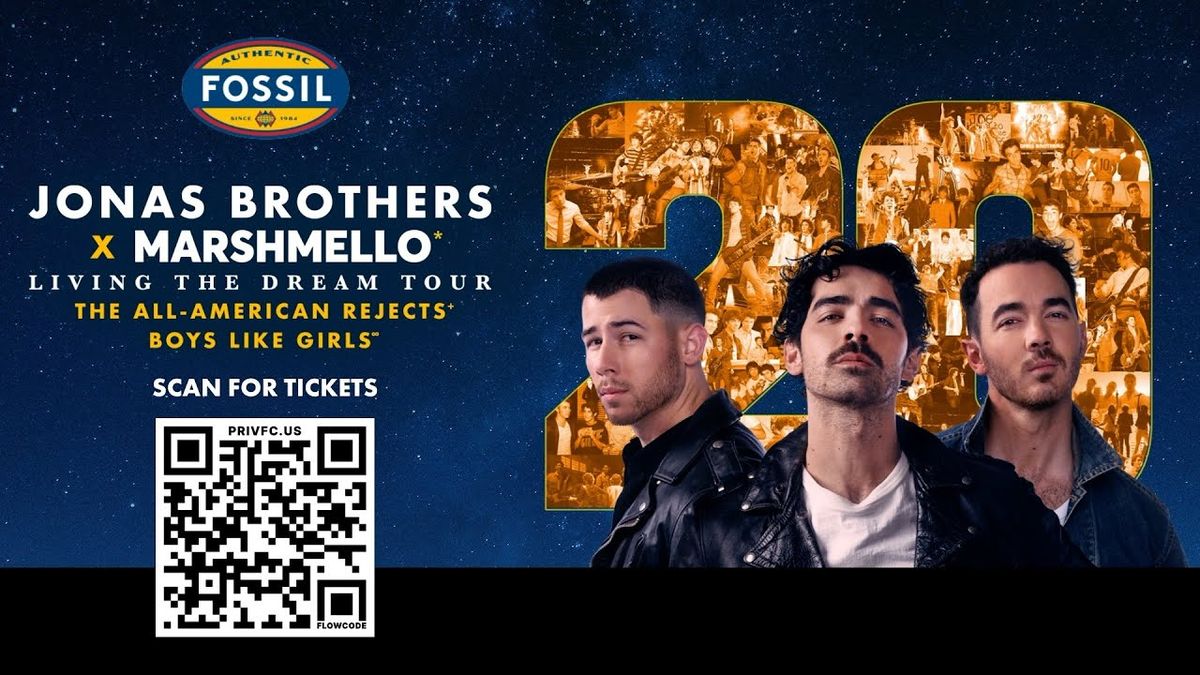 Jonas Brothers with Marshmello and The All-American Rejects, 17 August | Event in Hershey | AllEvents
