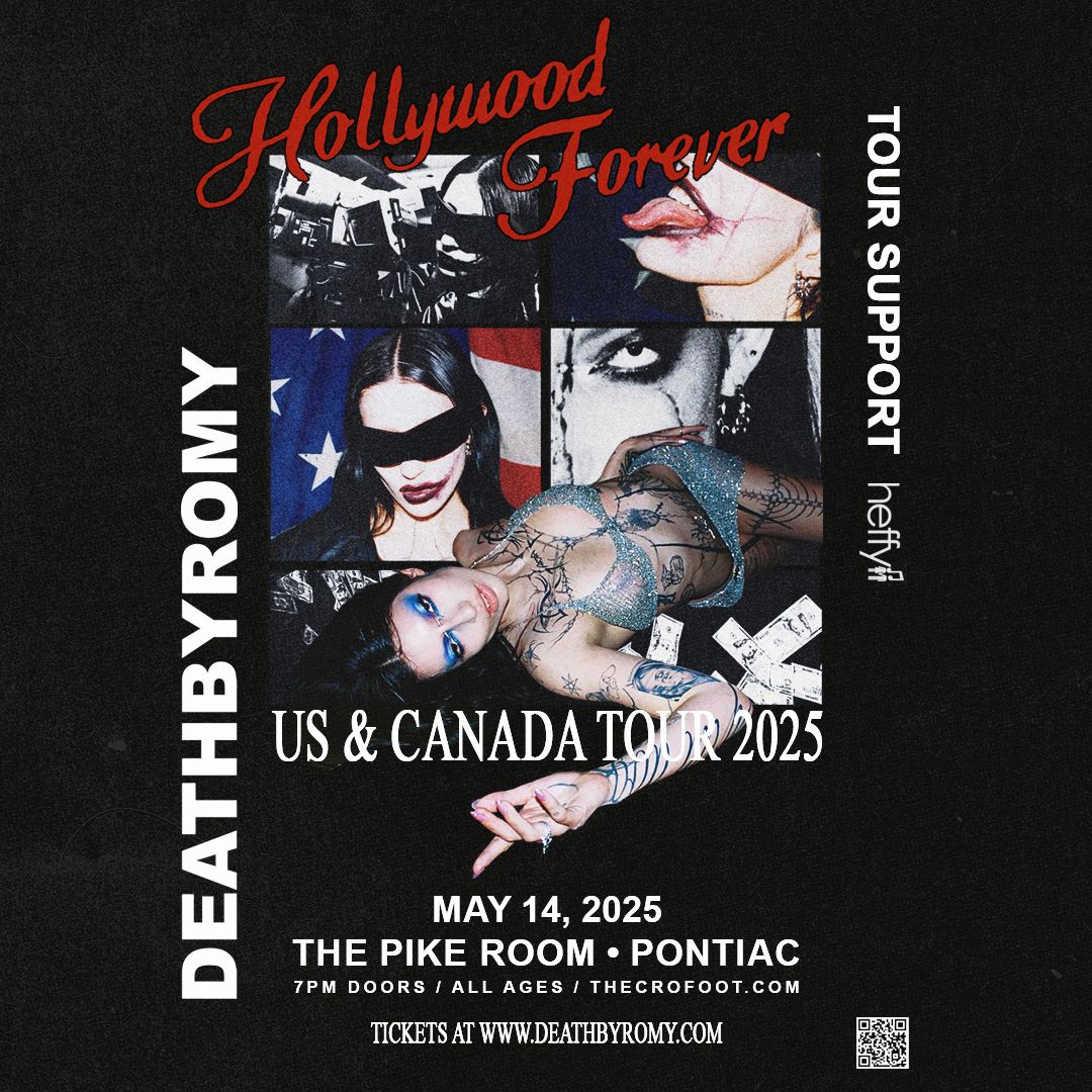 DeathByRomy, 13 May | Event in Pontiac | AllEvents