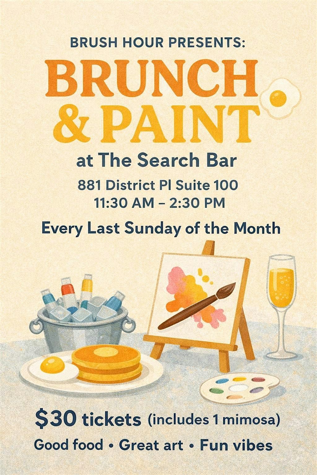 Brunch Paint & Sip