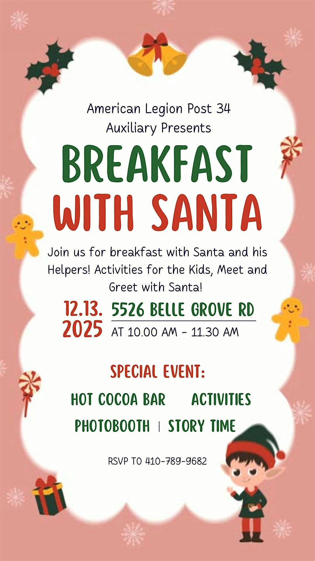 Breakfast with Santa, 13 December | Event in Brooklyn | AllEvents