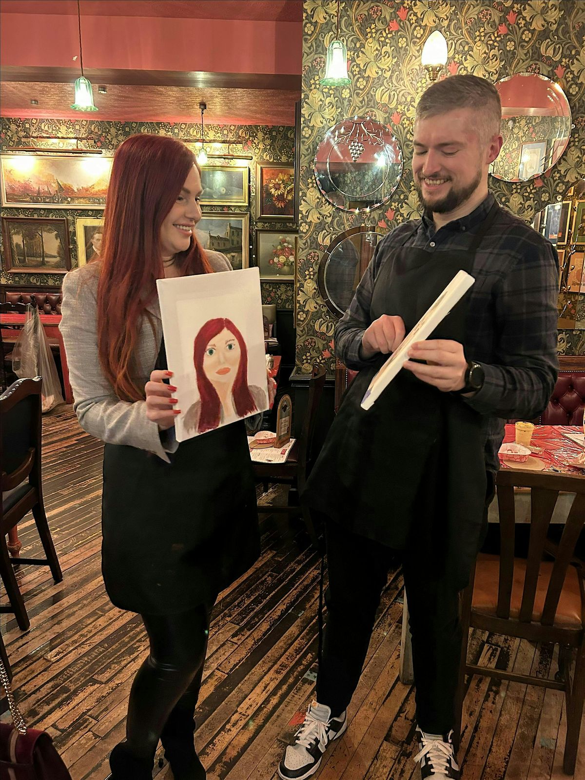 Couples on Canvas : Valentine Special | Sip and Paint | Sutton Coldfield
