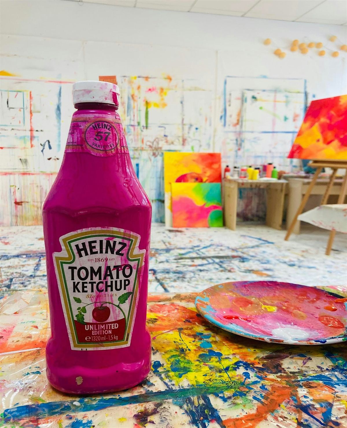 MEDITATE & PAINT - Mal Dich frei! Freies Malen im Atelier mit Meditation, 18 December | Event in München