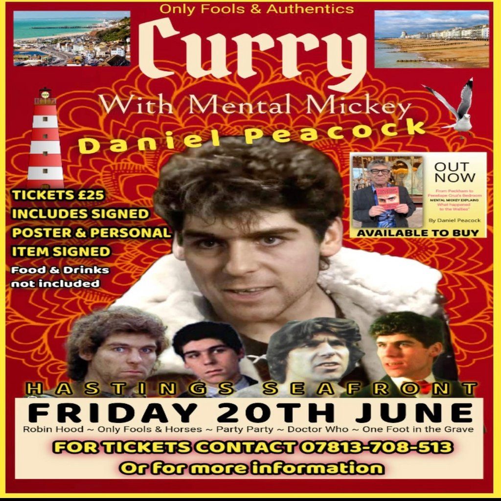 Curry Night With Daniel Peacock, 20 June | Event in Hastings | AllEvents
