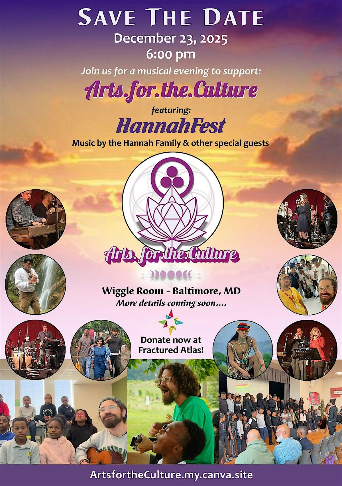 HannahFest, 23 December | Event in Baltimore | AllEvents