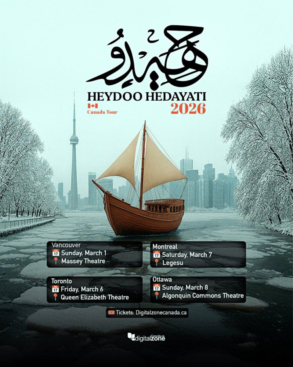 Heydoo Hedayati, 7 March | Event in Nepean | AllEvents