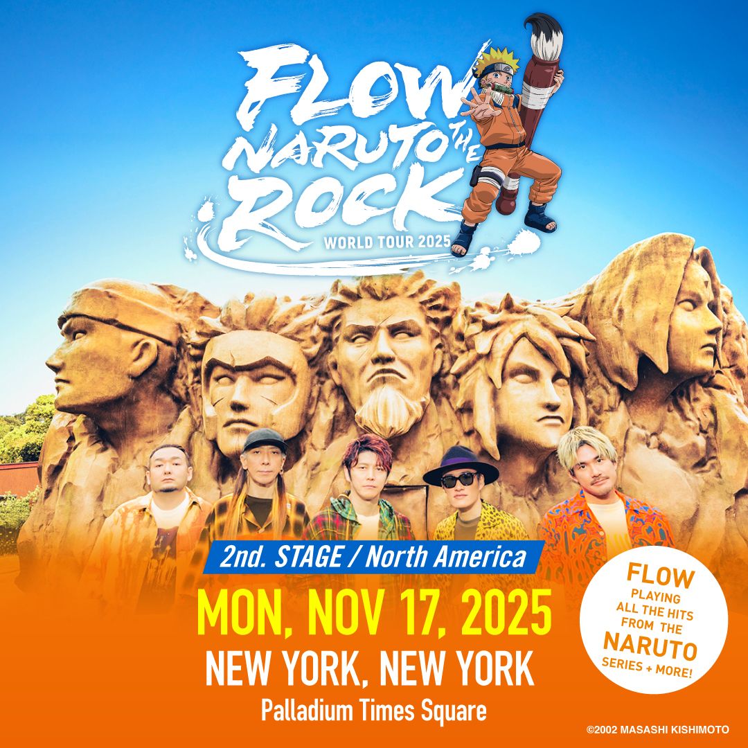 FLOW - Naruto Rock Tour at Winspear Opera House, 11 December | Event in Dallas | AllEvents