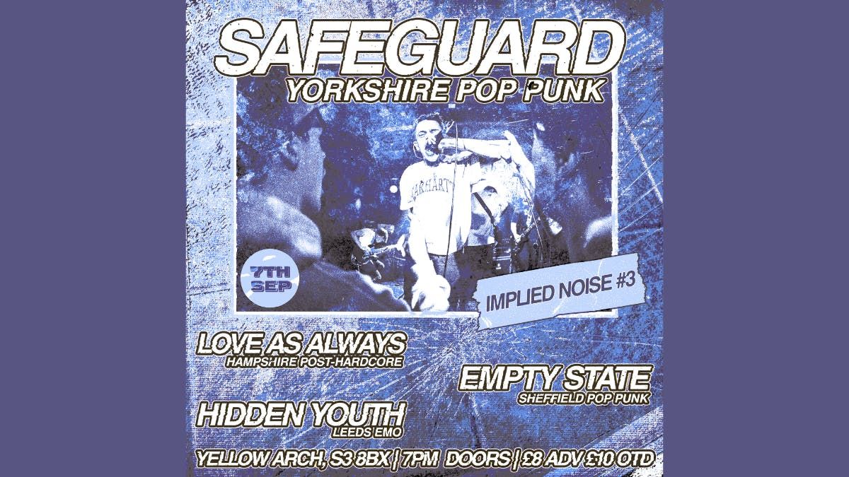 Safeguard, 7 September | Event in Sheffield | AllEvents