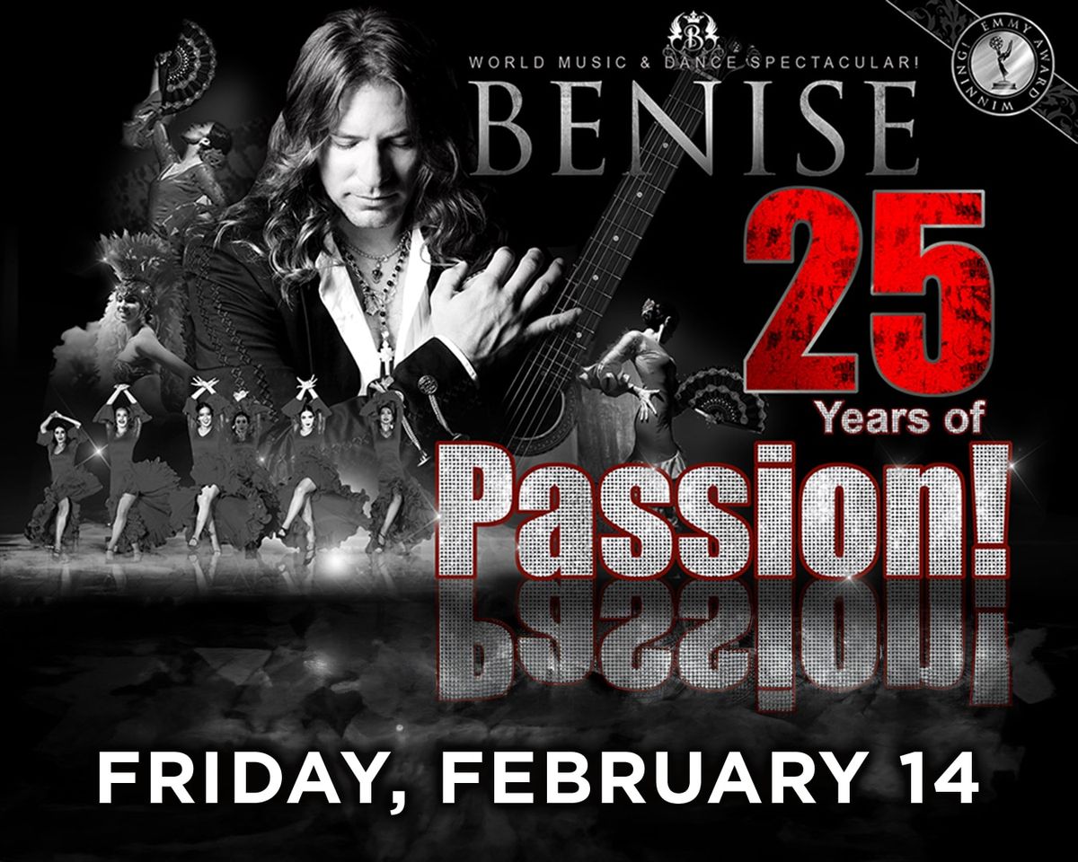 Benise: 25 Years of Passion! at Lisner Auditorium, 29 May | Event in Washington | AllEvents