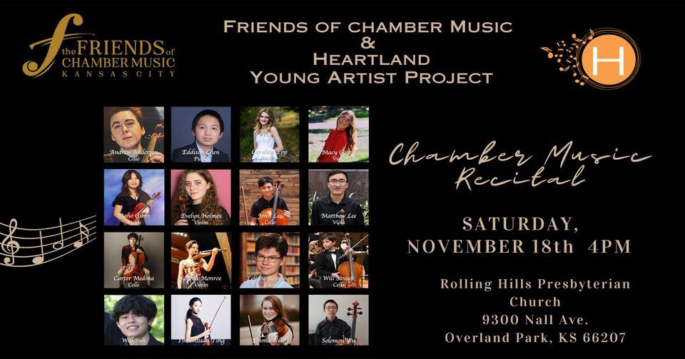 Young Artist Project Recital, Rolling Hills Church, Overland Park