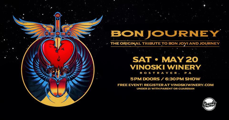 Bon Journey The Original Tribute to Bon Jovi and Journey at Vinoski