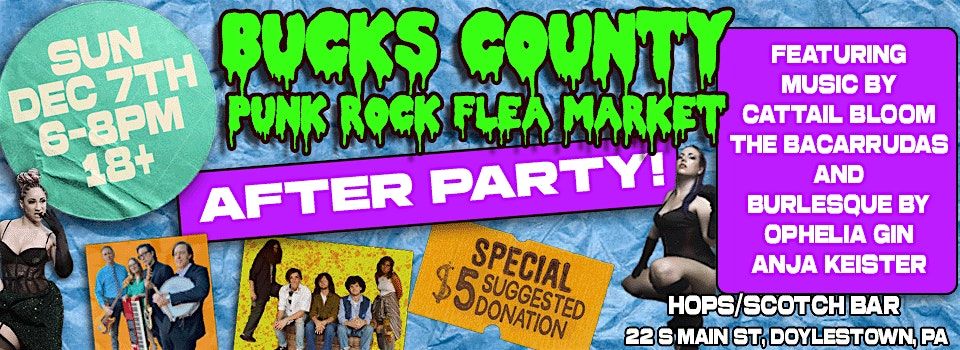 Bucks County Punk Rock Flea Market + After Party | Event in Doylestown | AllEvents