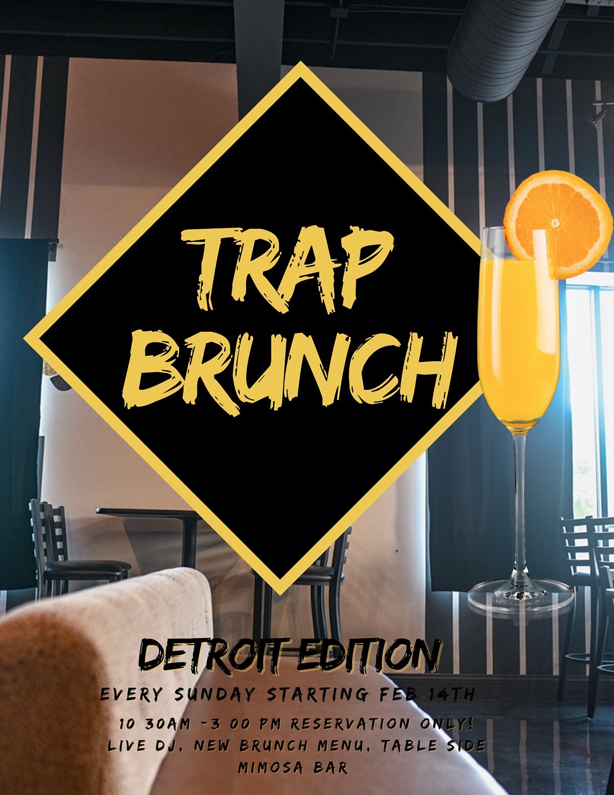 Trap Brunch Detroit Edition Good Vibes Lounge Detroit February 14 To March 6 Allevents In Detroit February 2022 Events