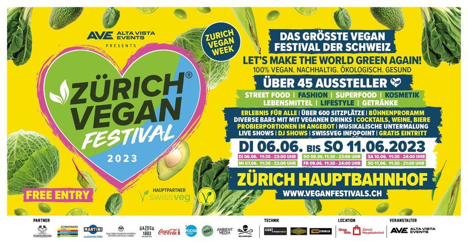 4. ZÜRICH VEGAN FESTIVAL ? « Let’s make the world green again! » 100