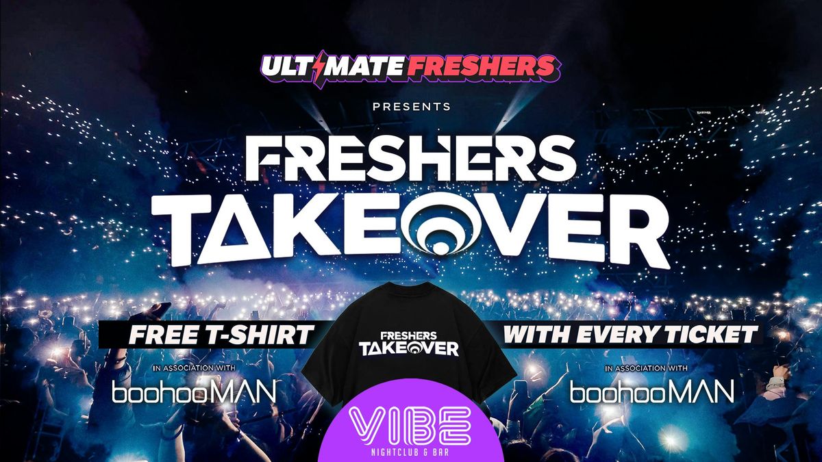  OFFICIAL FRESHERS TAKEOVER LANCASTER 2025 ⚡ FREE Freshers T-Shirt with Every Ticket! ⚡ FREE Freshers T-Shirt with Every Ticket!, 5 October