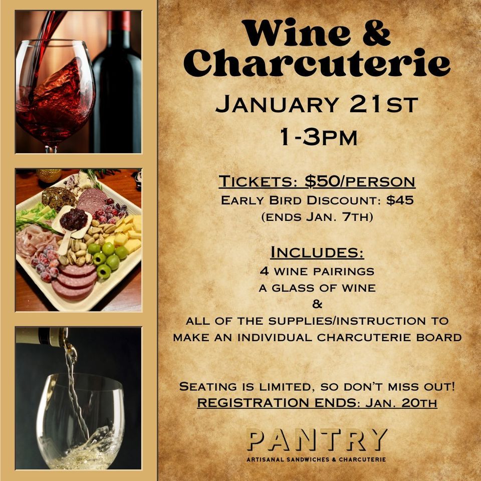 Wine and Charcuterie Blue Mountain Vineyards, New Tripoli