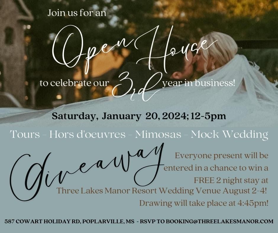 3 Year Anniversary Open House, 587 Cowart Holiday Rd Poplarville, MS