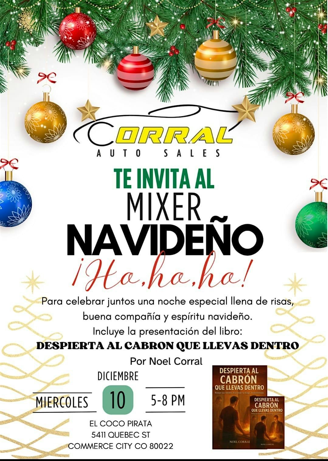 Mixer Navideño, 10 December | Event in Commerce City | AllEvents