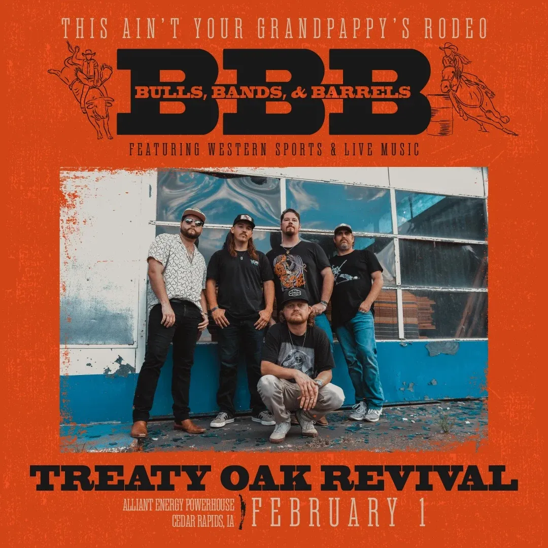 Bulls Bands and Barrels with Treaty Oak Revival at Intrust Bank Arena, 16 August | Event in Wichita | AllEvents