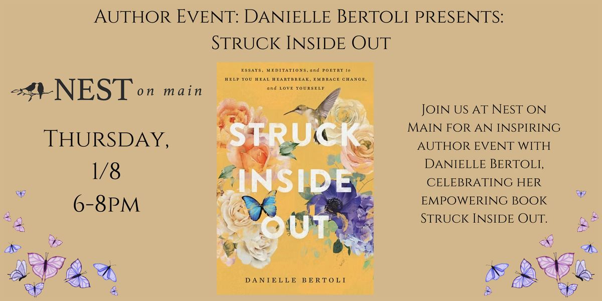 Author Event: Danielle Bertoli presents: Struck Inside Out, 8 January | Event in Northport | AllEvents