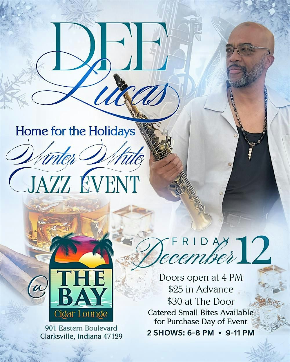 Dee Lucas; Home For The Holidays; Winter White Jazz Event, 12 December | Event in Clarksville | AllEvents