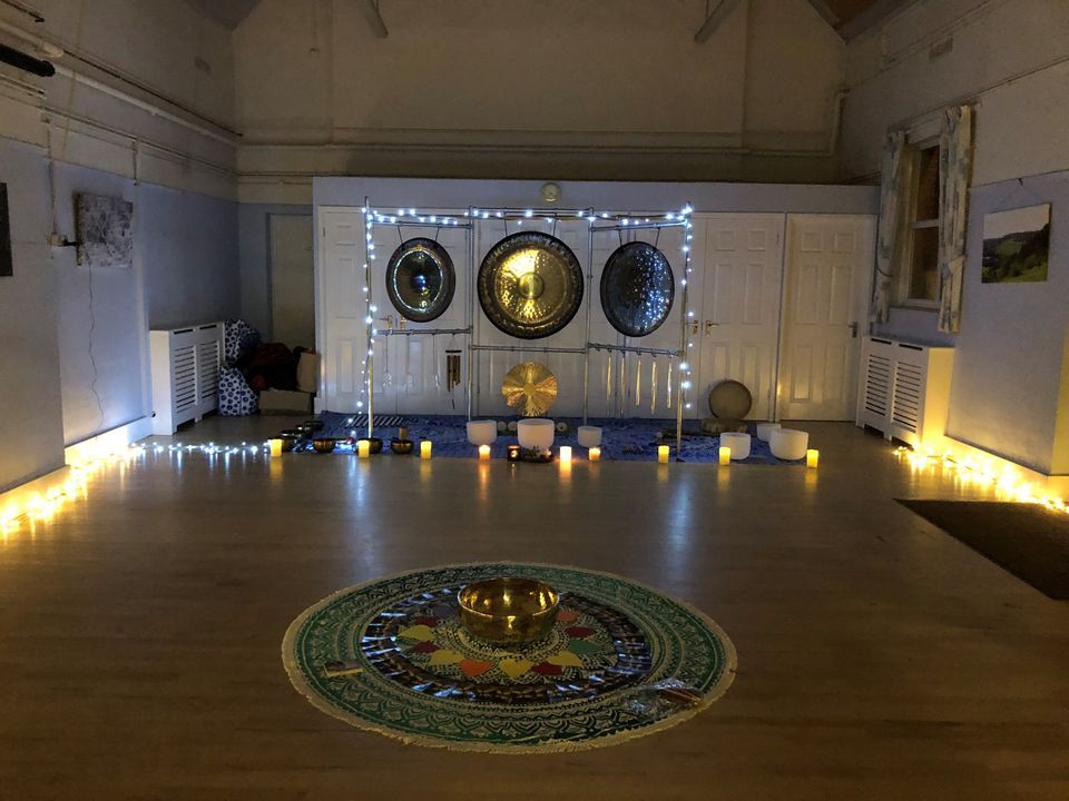 SPRING GONG/SOUND BATH NORTH HOLMWOOD VILLAGE HALL NR DORKING SURREY