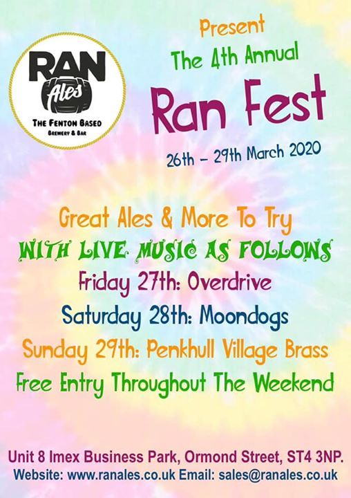 Ran Ales Beer Festival Stoke On Trent