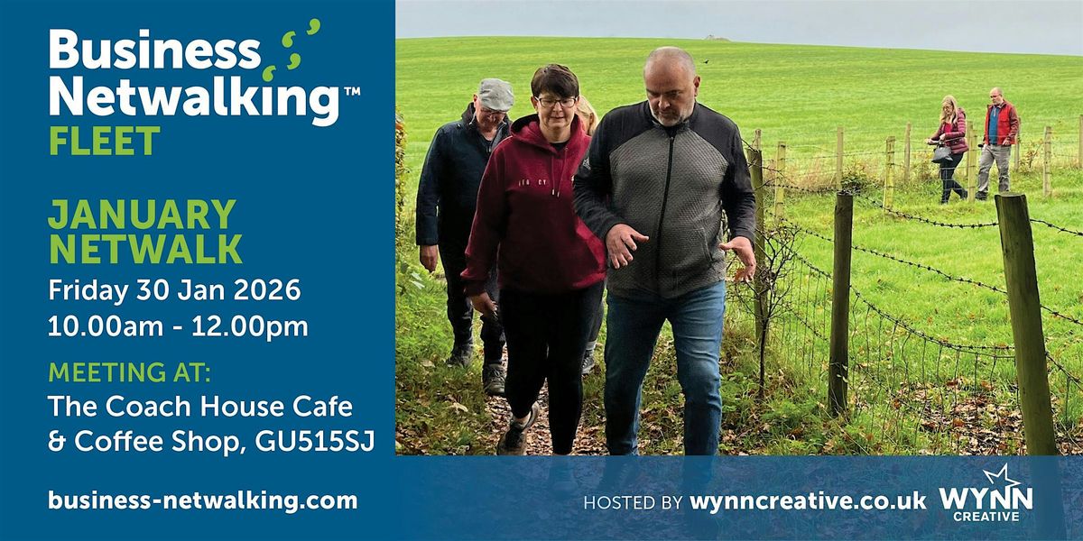 Business Netwalking Fleet, January Event, The Coach House Cafe and ...