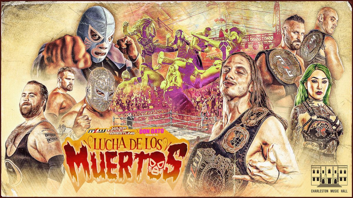 MLW x Don Gato Tequila - Lucha de los Muertos at Charleston Music Hall, 20 November | Event in Charleston
