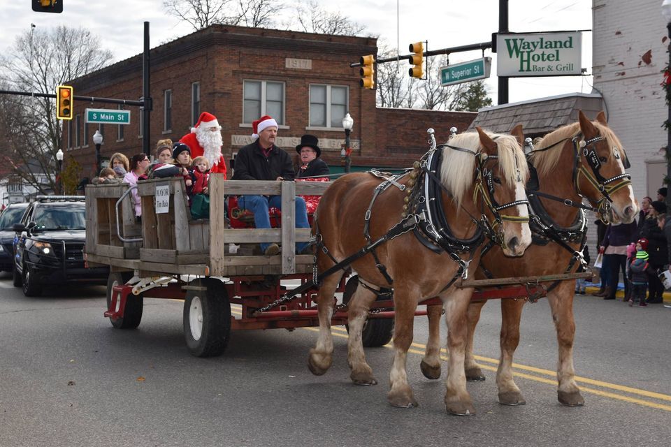 2025 Chamber Christmas Parade & Santa Visits, Wayland Area Chamber of
