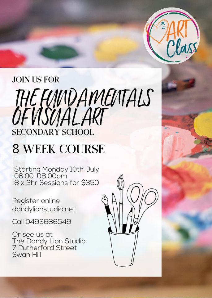 The Fundamentals Of Visual Art For Secondary Students 8 Week Course the-fundamentals-of-visual-art-for-secondary-students-8-week-course