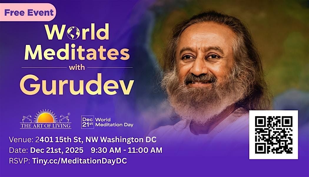 World Meditation Day - Free Event, 21 December | Event in Washington | AllEvents