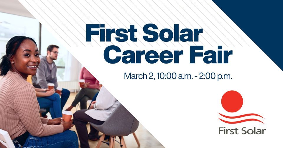 First Solar Career Fair | North Alabama Facility , Calhoun Community ...