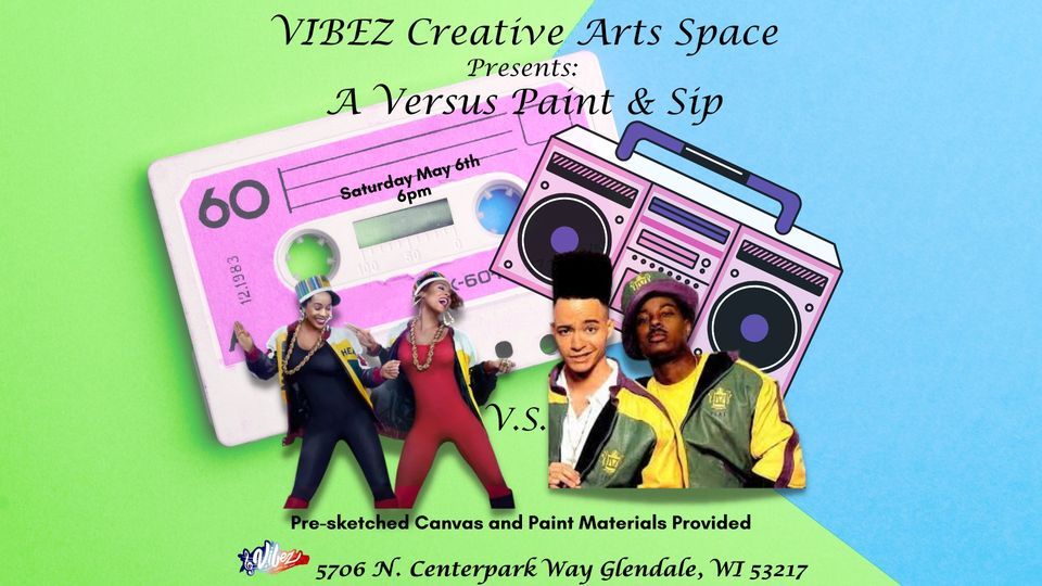Salt & Pepa V.S. Kid n Play Paint & Sip, 5706 North Centerpark Way