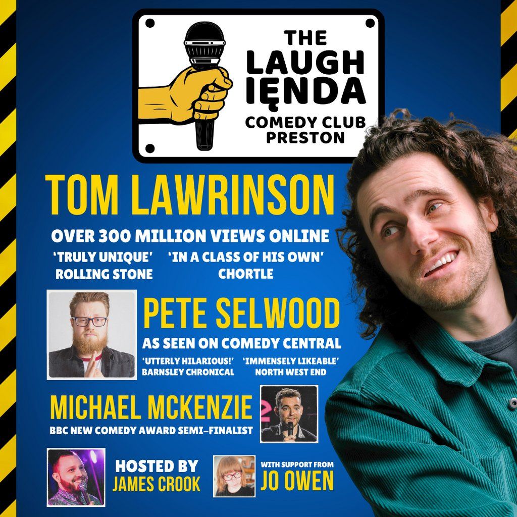 The Laughienda Comedy Club Preston | 4th Feb '26, 4 February | Event in Preston | AllEvents