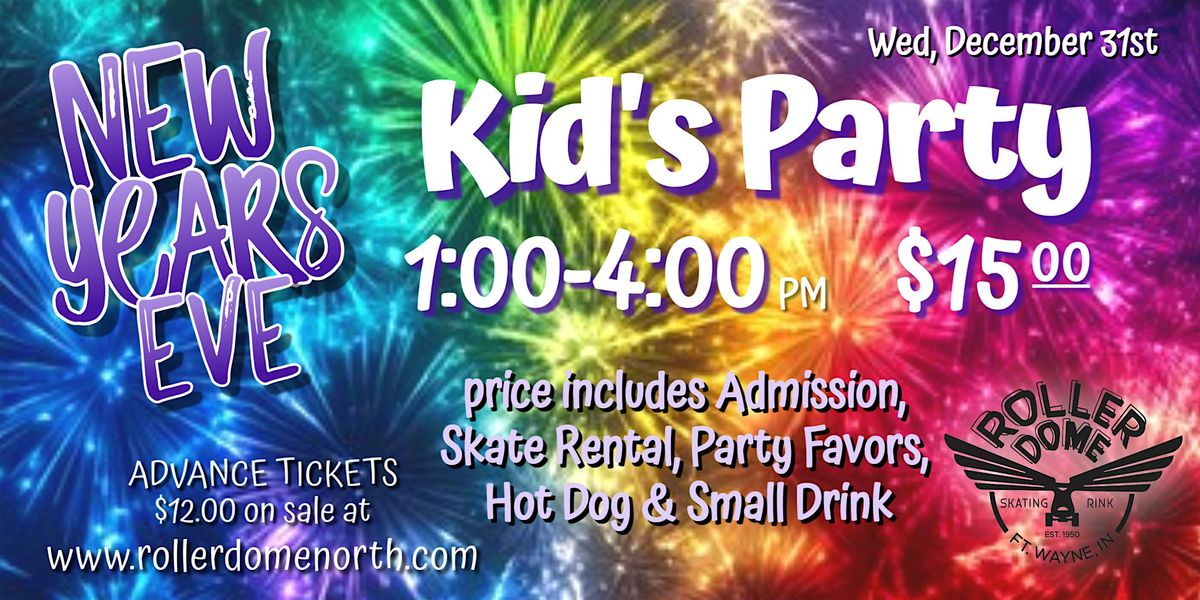New Years Eve Kids Skate