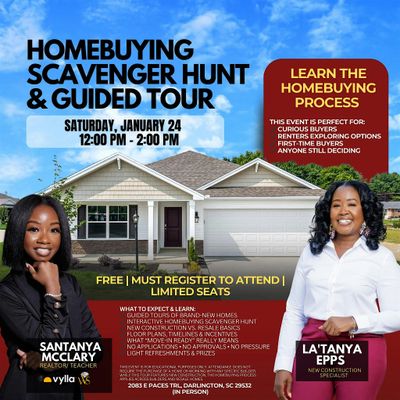 Homebuying Seminar With Guided Tour and Interactive Scavenger Hunt