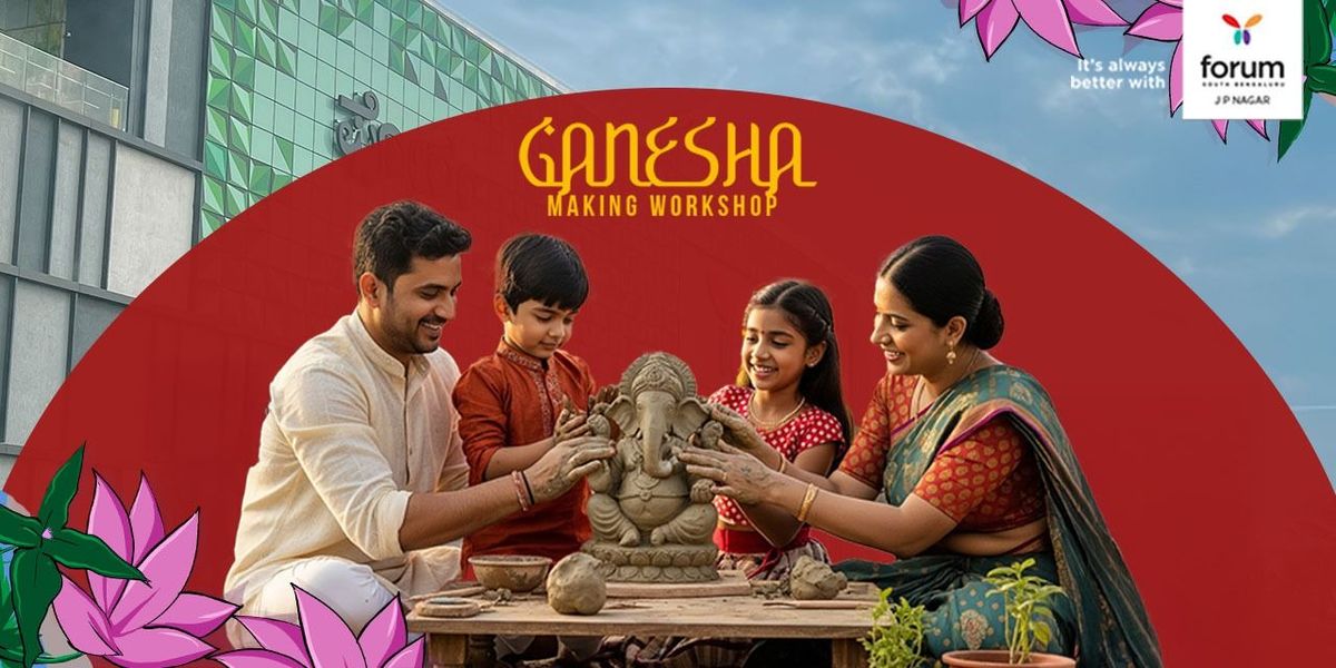 Ganesha Making Workshop, 24 August | Event in Bangalore | AllEvents