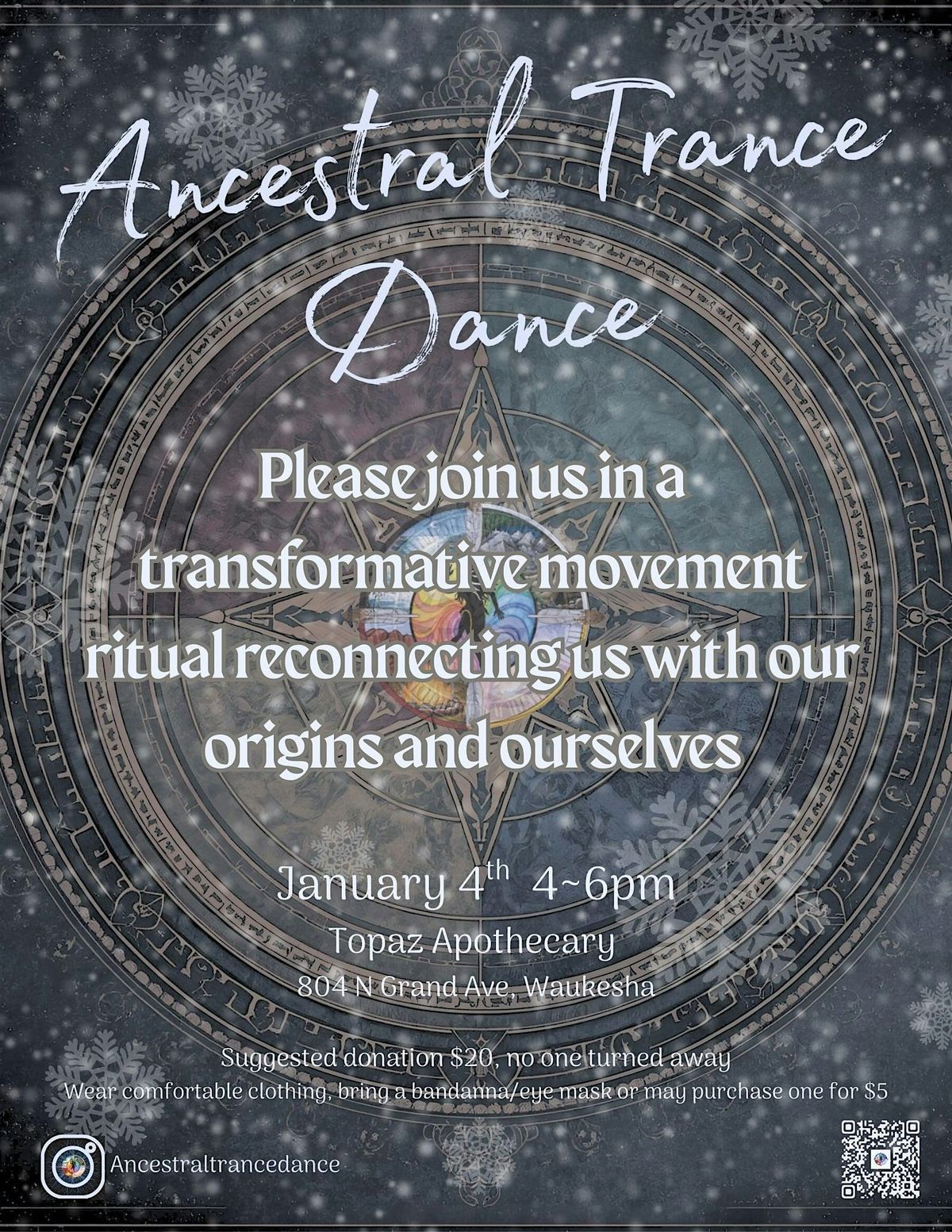 Ancestral Trance Dance and Breathwork, 4 January | Event in Waukesha | AllEvents
