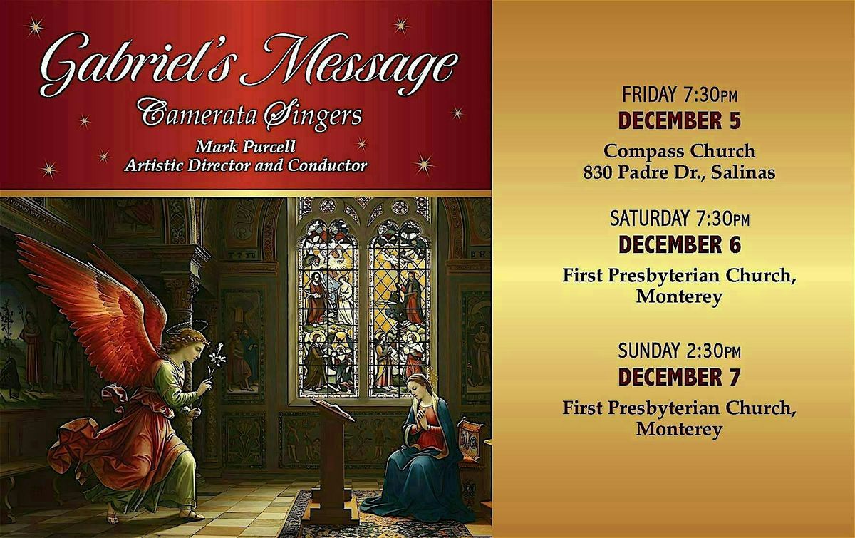 Christmas with the Camerata Singers, 5 December | Event in Salinas | AllEvents