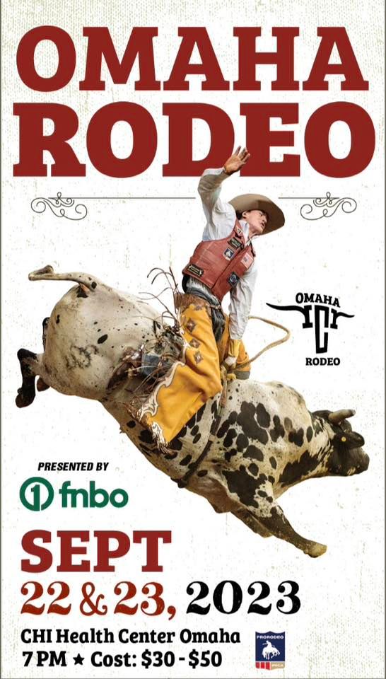 Omaha PRCA Rodeo, CHI Health Center Omaha, 23 September 2023 | AllEvents.in