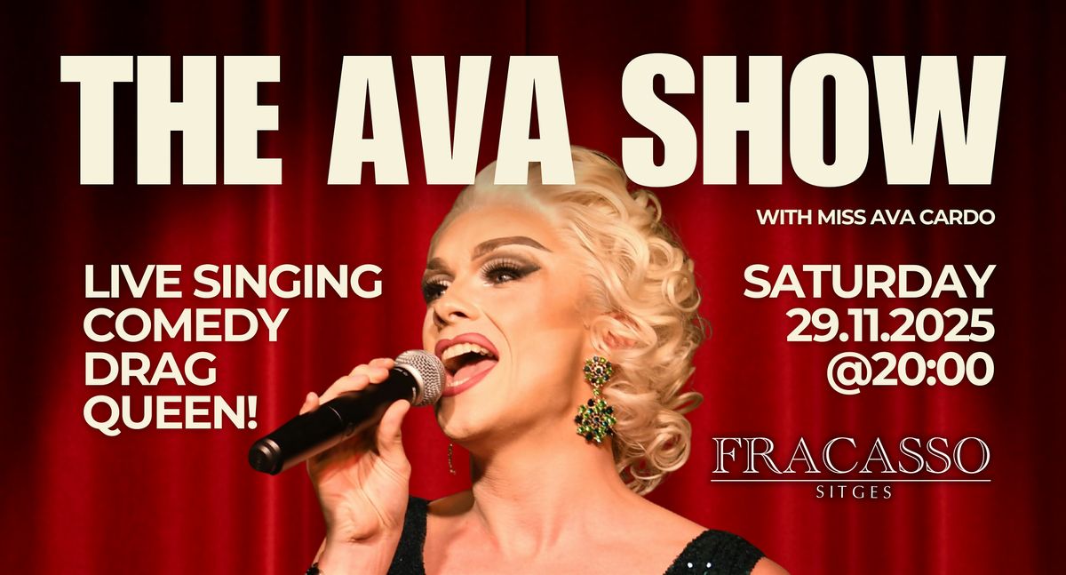 Live Drag Show: Miss Ava Cardo, 29 November | Event in Sitges | AllEvents