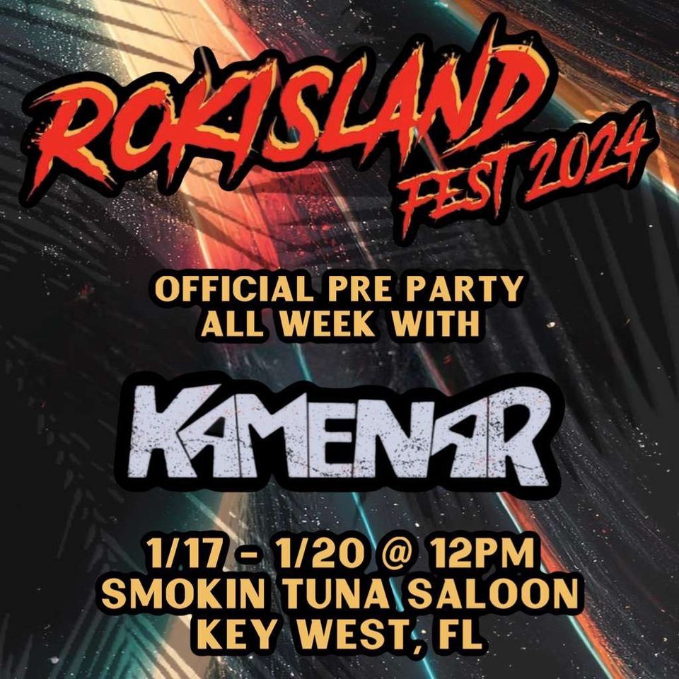 Kamenar Live At Rokisland Fest 2025, Smokin' Tuna Saloon, Key West, 17