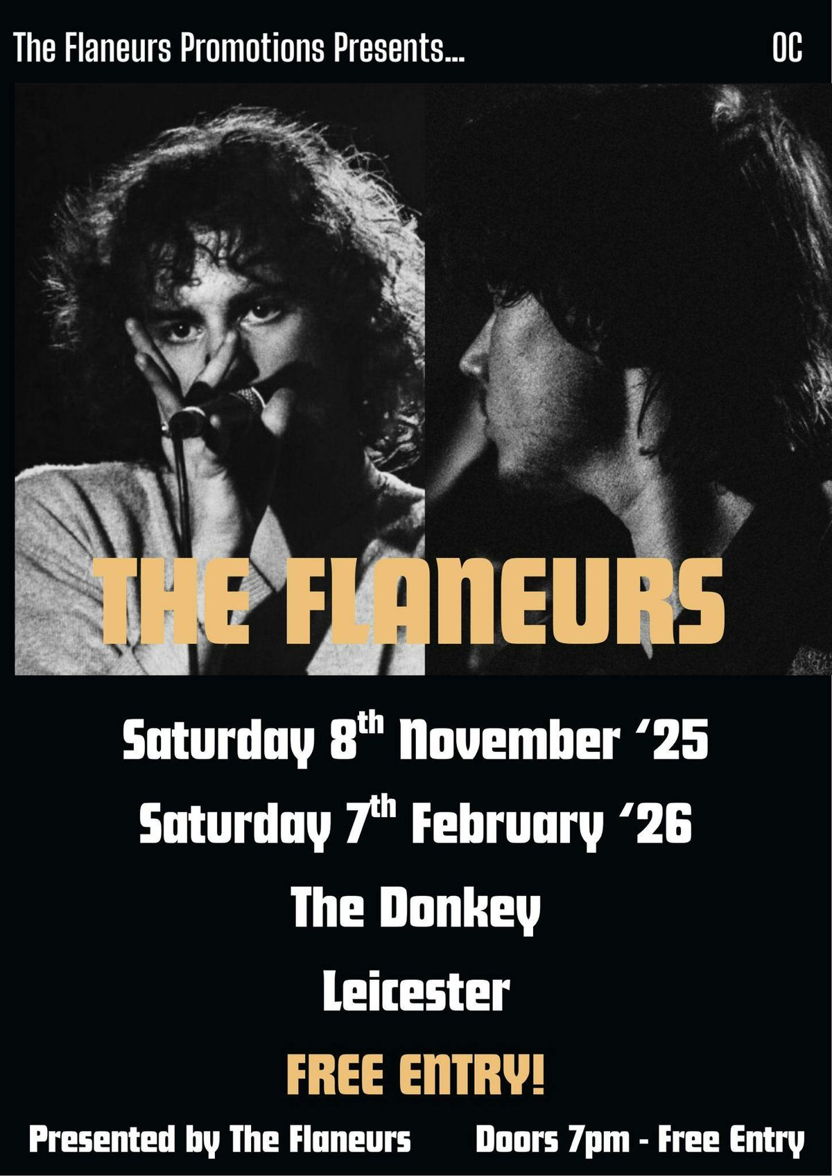 The Flaneurs, 8 November | Event in Leicester | AllEvents