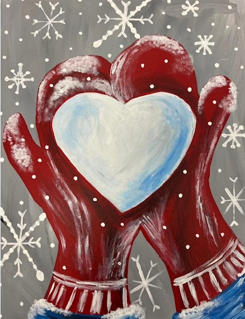 Paint and Sip Winter Love, 11 December | Event in Fresno | AllEvents