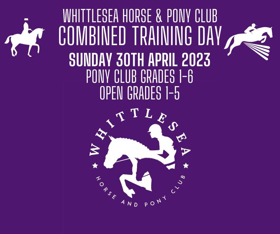 Whittlesea Horse & Pony Club Combined Training Day Pony Club & Open classes, Whittlesea Horse